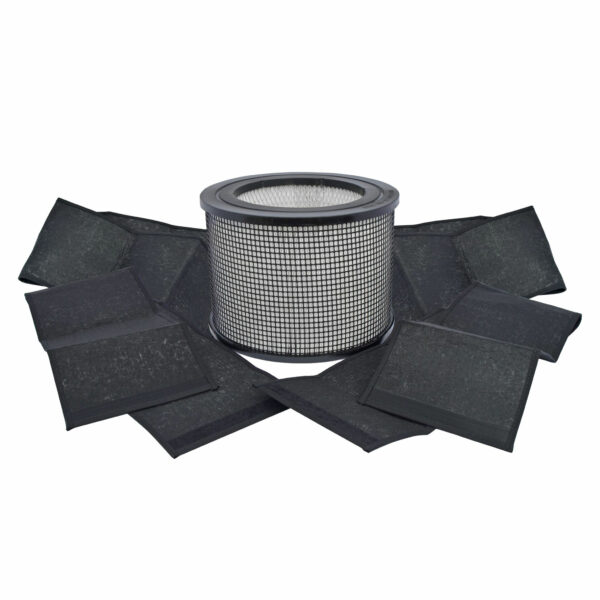 Medi-Filter with Enviropure Activated Charcoal Filter Wraps (12 Month Bundle) - FilterQueen Canada